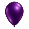 Metallic Pearl 28cm Balloons Purple Image